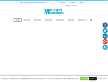 Tablet Screenshot of mindsparktechnologies.com